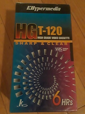 Khypermedia VHS tapes 3 Pack-HG T-120, 6hrs