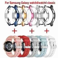 Silicone Watch Band Strap Case Cover For Samsung Galaxy 6 40/44mm Classic 43/47m