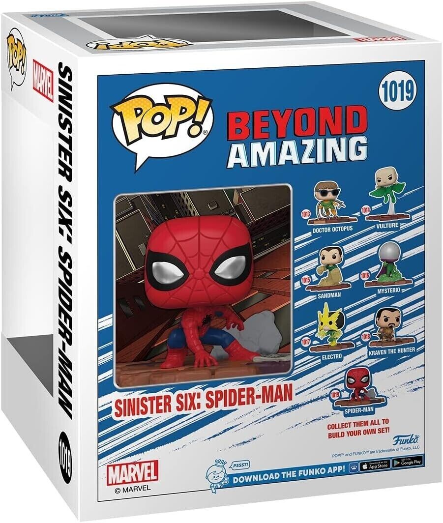 限定FUNKO POP! スパイダーマン　シニスターシックス　限定 Funko Pop! Deluxe: Marvel Sinister 6 Spider-Man #1019 Amazon