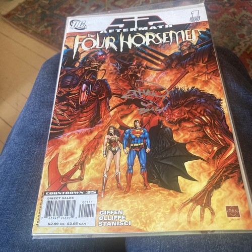 52 Aftermath The Four Horsemen DC 1 Signed By Ethan Van Sciver - Picture 1 of 1