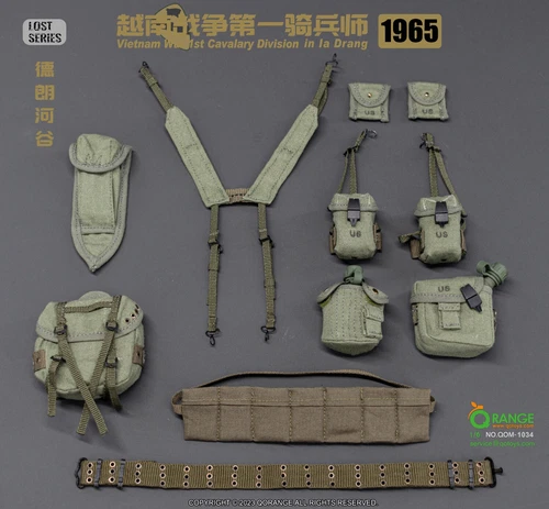 Figura 1/6 QORANGE QOTOYS QOM-1034 Guerra de Vietnam Ejército de los Estados Unidos 1ª División de Caballería - Imagen 20 de 22