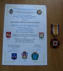 POLAND CROSS MILITARY ACTION POLISH SELF-DEFENSE, against OUN UPA,+ DOC, diploma