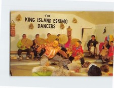 Postal King Island Bailarines Esquimales Alaska EE. UU.