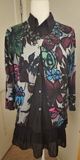 Multicolor Flower Cardigan SZ L