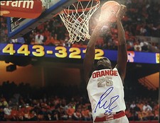 RAKEEM CHRISTMAS Signed Autograph 11x14 Photo Syracuse Orange Orangemen SU COA