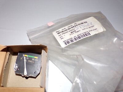 #ad Aircraft Stewart Warner Oil Pressure Gauge 826566 $39.99