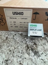 Ushio  MR16 LAMP  EXZ/FG  cover Lens  12V 50W NFL