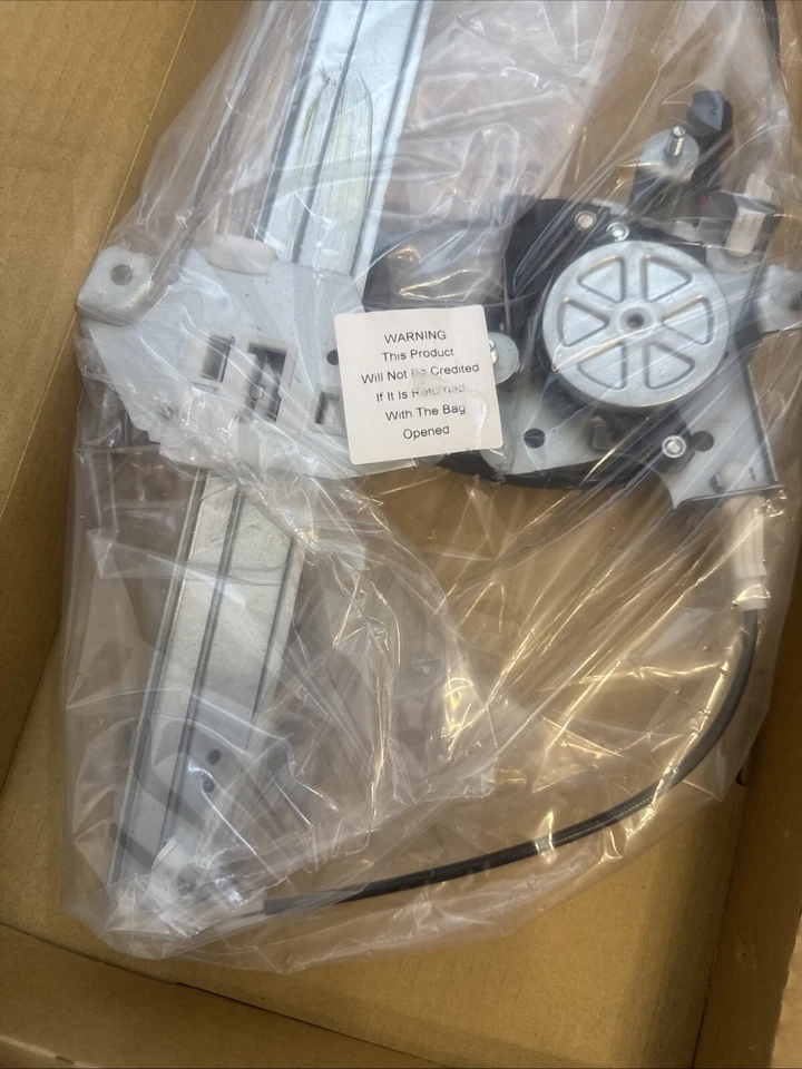 Regulador de ventana eléctrica con motor para Hyundai Elantra 96-00 delantero derecho 741-695 Foto 4 de 4