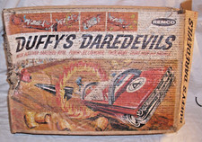 REMCO DUFFY'S DAREDEVILS STUNT CAR TOY PLAYSET 1968 BOXED