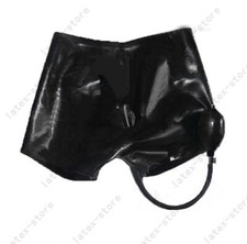 061 Latex Rubber Gummi Shorts panties underwear undies toy pump customized 0.4mm