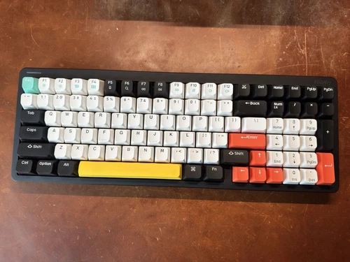 NuPhy Halo96v1 Wireless Mechanical Keyboard Black with Baby Raccoon Switches