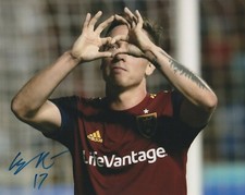 Real Salt Lake Corey Baird Autographed Signed 8x10 MLS Photo COA