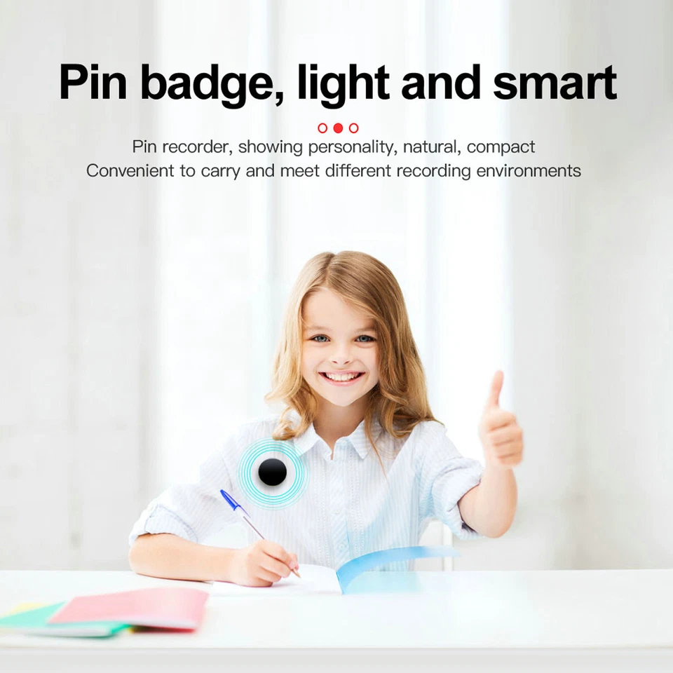 Mini Digital Voice Recorder Voice Activated Recorder Listening USB w/Earphone - Image 2 of 4