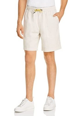 Penfield NWT Men's Solid White Renard Regular Fit Shorts Small