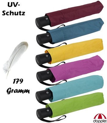 Doppler Regenschirm zero magic leicht Damen Taschenschirm Automatik UV-Schutz
