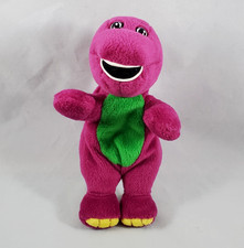 Gund Barney Beanbag Plush Dinosaur 7" Stuffed Animal Lyons Group 1997 Vintage