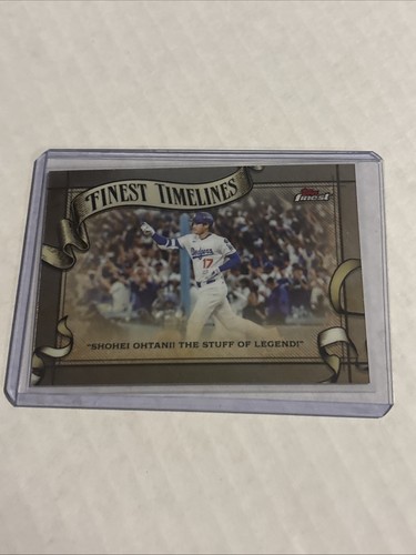 2026 Topps Finest Finest Timelines Refractor - Shohei Ohtani #FT-23