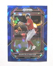 2023 Panini Prizm Blue Ice #144 Marcelo Mayer RC (REDSOX) !