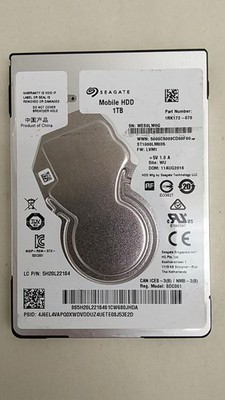 Seagate ST1000LM035 Mobile HDD 1TB 2.5'' SATA III Laptop Hard Drive