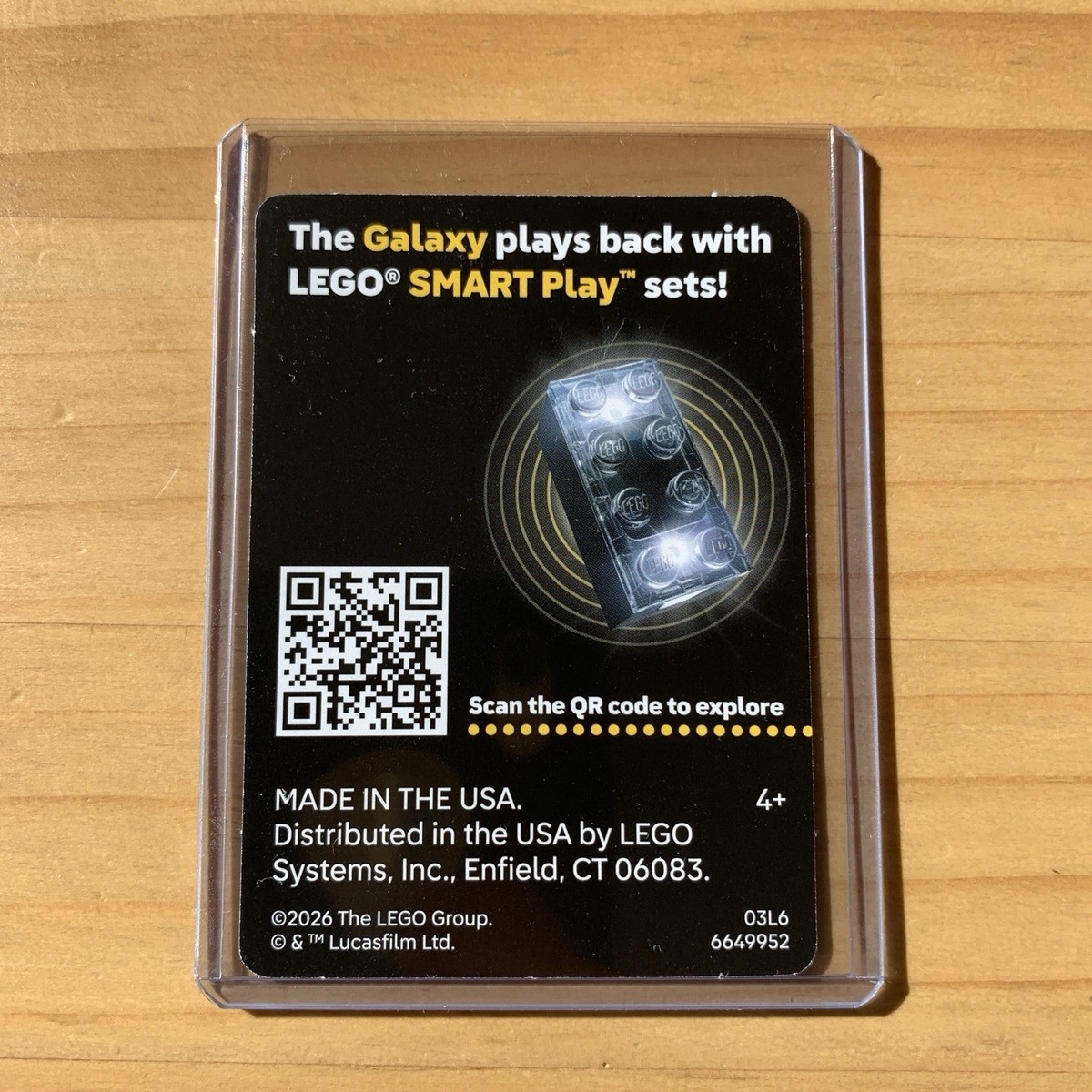 LEGO Darth Vader Star Wars Smart Play trading card | eBay