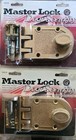 2 X Master Lock Night Latch Deadbolt Door Security Model 5261D New In Package