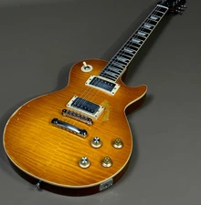 Factory Customized Heavy Relics LP Electric Guitar One Piece of Body & Neck