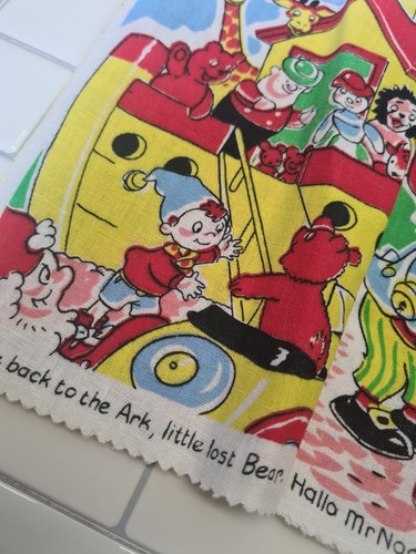 Vintage Rare Material Dean's Rag Book - Noddy And Big Ears 1962 - Picture 7 of 11