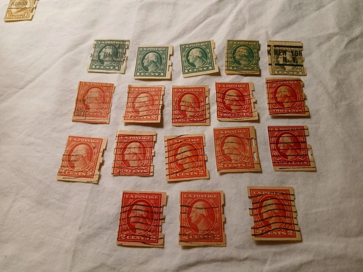 Handstamped 2 Cent Washington Used US Stamps (1901-Now) for sale