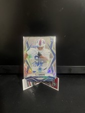 2025 Panini Phoenix - Rookies T.J. Sanders #181 Mojo Autograph/15!!