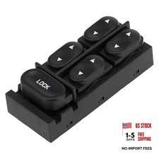 Front, Left, Driver, Side Power Window Switch - Fits Ford