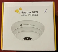 American Dynamics Illustra 825 Indoor IP Fisheye Dome Camera 5MP, New &Sealed