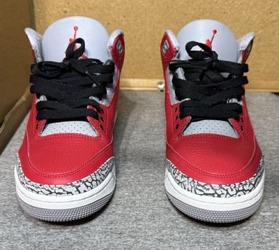 Air Jordan 3 Retro SE Unite Red Cement Size 9 CK5692 600 | eBay