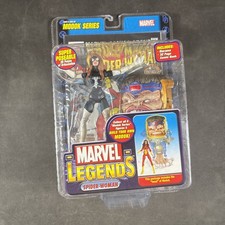 2005 TOY BIZ MARVEL LEGENDS MODOK SERIES SPIDER-WOMAN FIGURE BLACK SUIT NEW