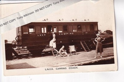 LONDON & NORTH EAST RAILWAY - CAMPING COACH - OFFIZIELLE P/KARTE - # VP467