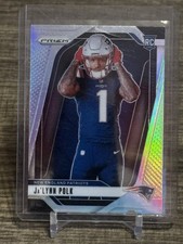 2024 Panini Prizm - Rookie Variations Ja'Lynn Polk #15 Silver Prizm (RC)