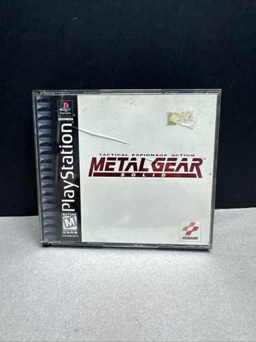 Metal Gear Solid - Sin Manual (Sony PlayStation 1, 1999). LEER