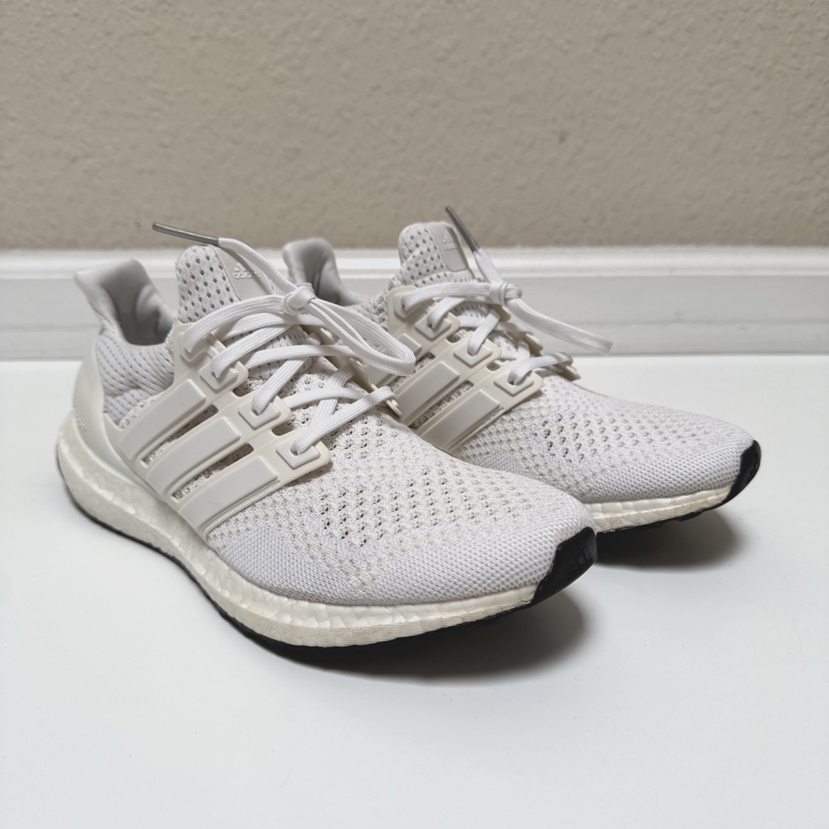 Adidas UltraBoost Core Triple White S77416 Men's Size 2020 Retro