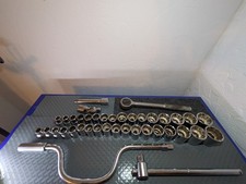 39 pcs set of socket (metric & imperial)1/2 deive