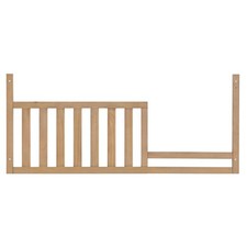 Soho Baby Everlee Crib to Toddler Bed Guard Rail Conversion Kit, Honey Wood