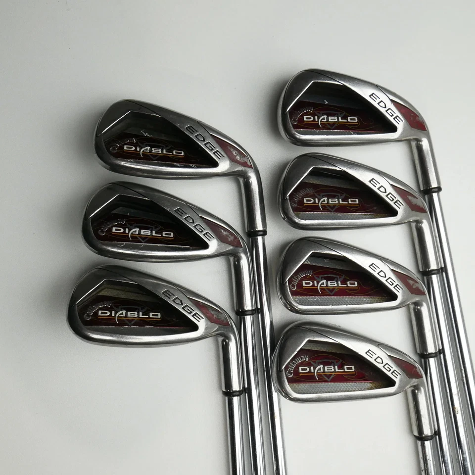 Used Callaway Diablo Edge Iron Set / 4 - PW / Regular Flex - Image 2 of 4
