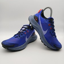 Nike Pegasus Trail 3 Running Womens UK4 Lapis Light Thistle Black DA8698 401