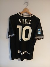 YILDIZ Kenan #10 Adidas FC Juventus Serie A Italia 2025-26 Jeep Cygames XL Patch