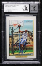 BAS 2006-07 Topps Turkey Red White Dwight Howard #60 BGS Authentic Auto HOF 3c7