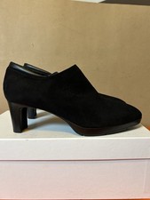 AQUATALIA Russell & Bromley ‘Dee Dry’ Black Suede leather shoes boots 37.5 / 4.5