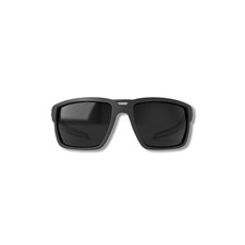 Edge Eyewear Anti-Fog Lassen Safety Glasses Smoke Lens Black Frame LS116