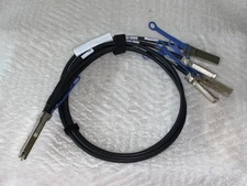 Amphenol 49Y7930 40Gb QSFP+ to 4x 10Gb 1 meter Breakout DAC Splitter Cable