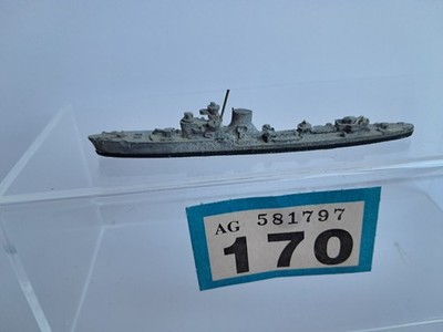 1/1250 WATERLINE MARINESCHIFF ORIANI UNIDENTIFIED DIECAST 9cm