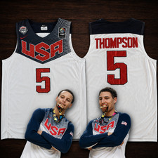 RARE Nike Klay Thompson #5 Team USA 2014 FIBA World Cup Jersey Size Large