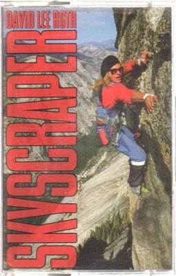 David Lee Roth Skyscraper cassette Germany Warner Bros. 1988 cassette. slight