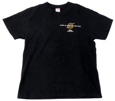 Naruto to Boruto The Live 2019 Logo T-Shirt Black Size M Anime Concert Event Tee